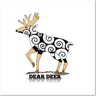 Dear Male Deer Posters and Art